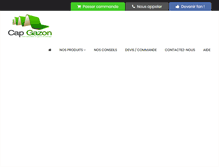 Tablet Screenshot of cap-gazon.com